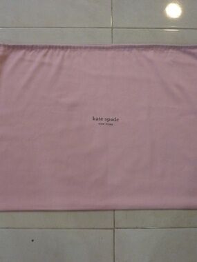 Kate Spade New York XLarge Pink Dustbag Cover 27”x19” Dust Bag Purse